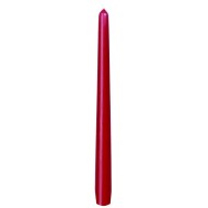 1 Kerze, 250 x 22 mm, Burgund, Dauer 7 Stunden