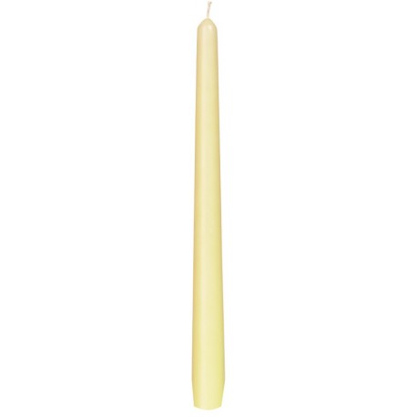 1 Kerze, 250 x 22 mm, Creme, Dauer 7 Stunden