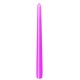 1 Kerze, 250 x 22 mm, Fuchsia, Dauer 7 Stunden