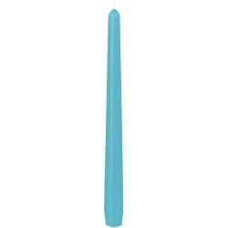 1 Kerze, 250 x 22 mm, mintblau, Dauer 7 Stunden