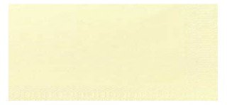 50 Dunilin-Servietten cream, uni,  40 x 40, 1/4