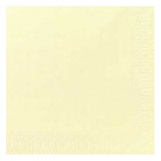 50 tovaglioli Dunilin crema 40 x 40, 1/4