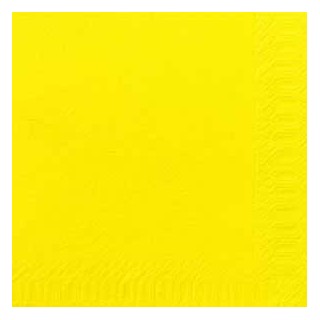 50 tovaglioli Dunilin gialli 40 x 40, 1/4