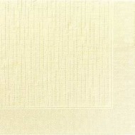 50 Serviettes classic cream, 40 x 40, 1/4