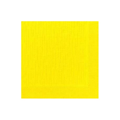 50 tovaglioli classic giallo, 40 x 40, 1/4