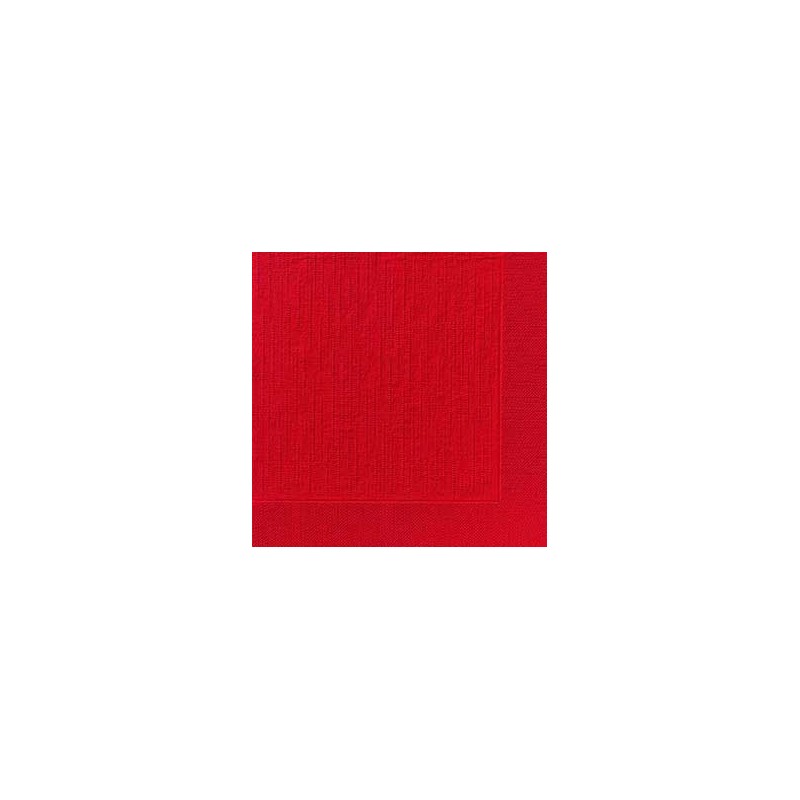 50 tovaglioli classic rosso, 40 x 40, 1/4