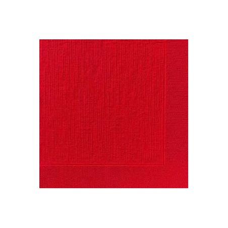 50 tovaglioli classic rosso, 40 x 40, 1/4