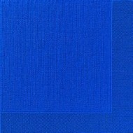 50 Klassik-Servietten, uni, dunkelblau, 40 x 40, 1/4