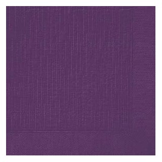 Serviettes classic plum, 40 x 40, 1/4