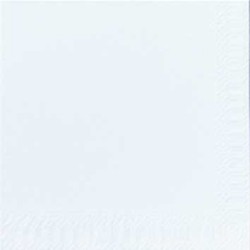 250 Cocktail-Servietten, 24x24 weiss