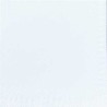 Serviettes coktail  24x24 blanc