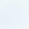 Serviettes coktail  24x24 blanc