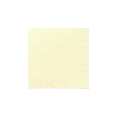 250 tovaglioli cocktail crema 24 x 24 cm