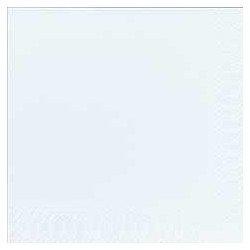 Serviettes 33x33 3 couches blanc