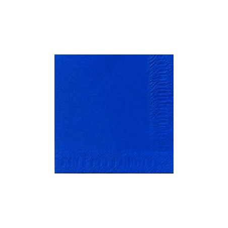 50 tovaglioli 33x33 3 strati blu scuro