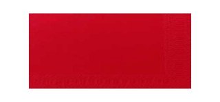 50 Servietten 33x33, 3 lagig, rot