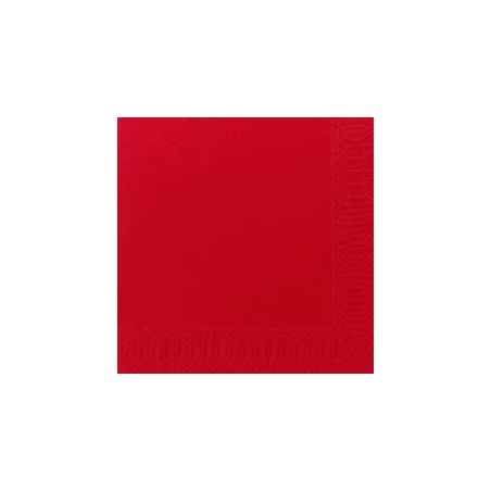 50 tovaglioli 33x33 3 strati rosso
