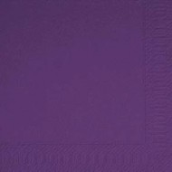 20 Servietten 33x33, 3 lagig, plum