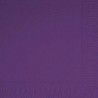 20 tovaglioli 33x33 3 strati viola prugna