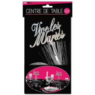 Centrotavola di "Vive les mariés"