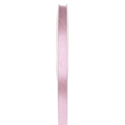1 Doppelsatinband, pink, 6 mm x 25 meter