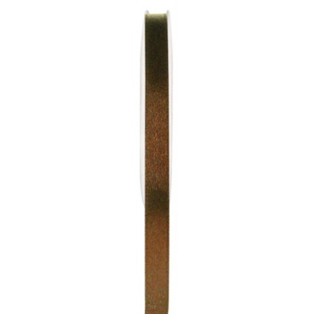 1 nastro di raso, cioccolato, bobina da 6 mm x 25 metri