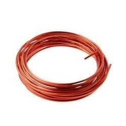 Filo di alluminio, 2 mm, 5 metri, arancione