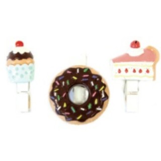 6 pinzette per dolci (resina)