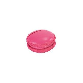 Marque place macaron fuchsia, sachet de 2 pces