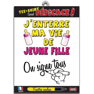 T-Shirt "Firmiamo tutt i" On signe Enterrement de vie de jeune fille"