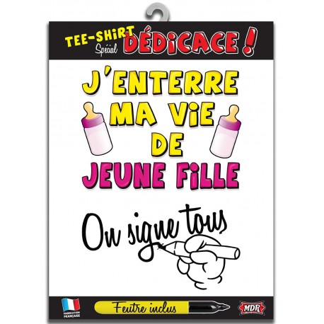 T-Shirt "Firmiamo tutt i" On signe Enterrement de vie de jeune fille"