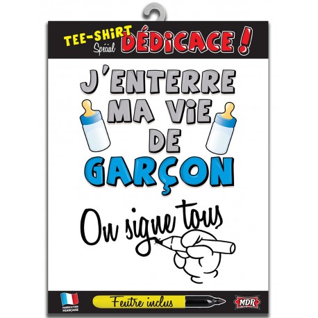 T-Shirt "Firmiamo tutt i" On signe Enterrement de vie de garçon"