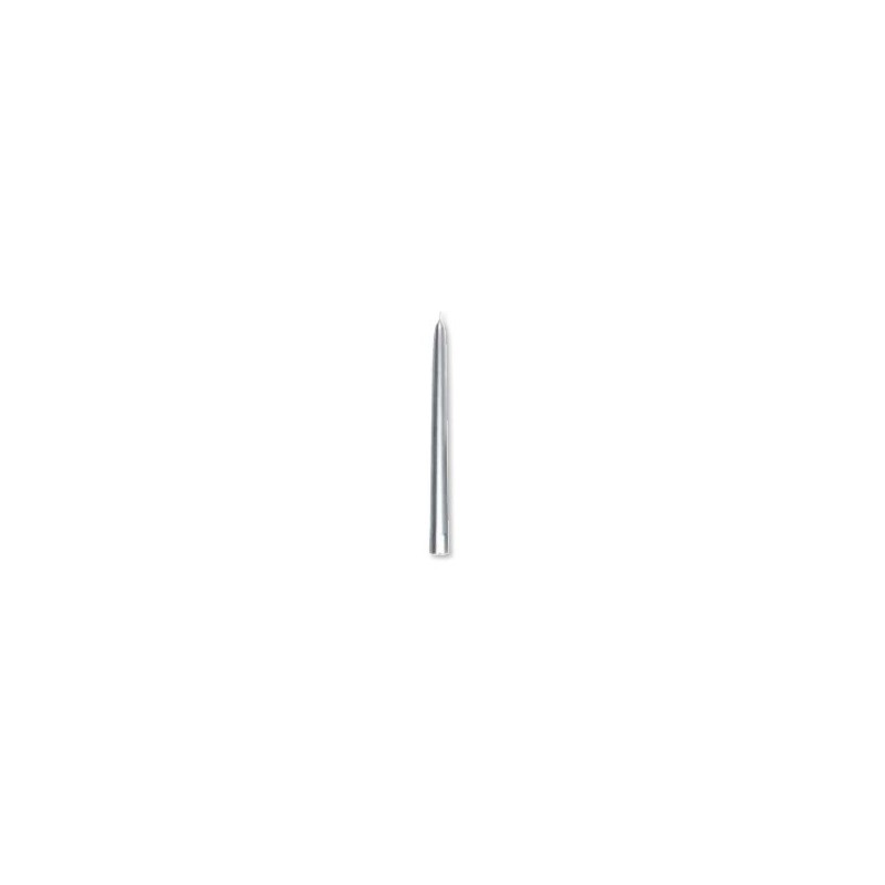 1 Kerze, 260 x 22 mm, Silber, Dauer 7 Stunden