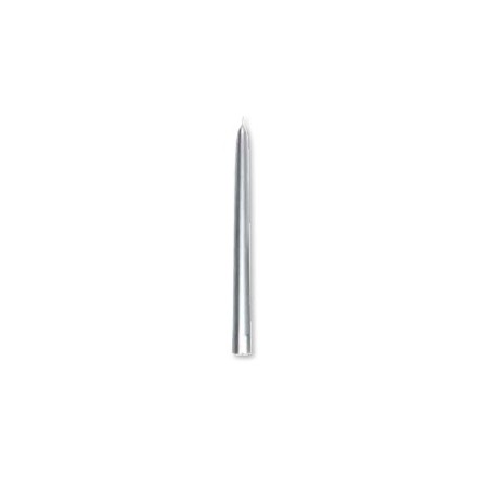Candela, 260 x 22 mm, argento, durata 7 ore