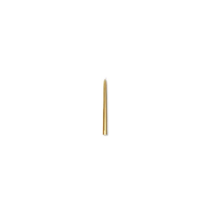 Chandelle, 250 x 22 mm, or, durée 7 heures
