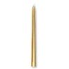 1 Kerze, 260 x 22 mm, Gold, Dauer 7 Stunden
