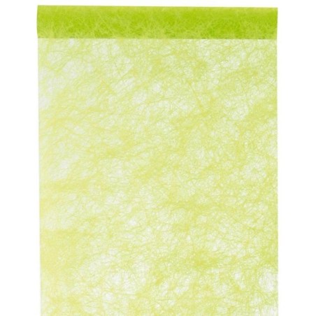 Tischläufer "Fanon",  Grün, 30 cm x 5 meter