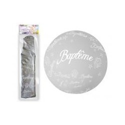 Palloncino gigante: Baptême d'argento