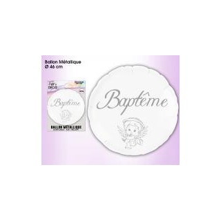 1 Ballon, für Helium, "Baptême"