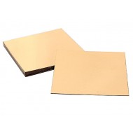 1 Tischset, karree, 32 x 32 cm ,gold