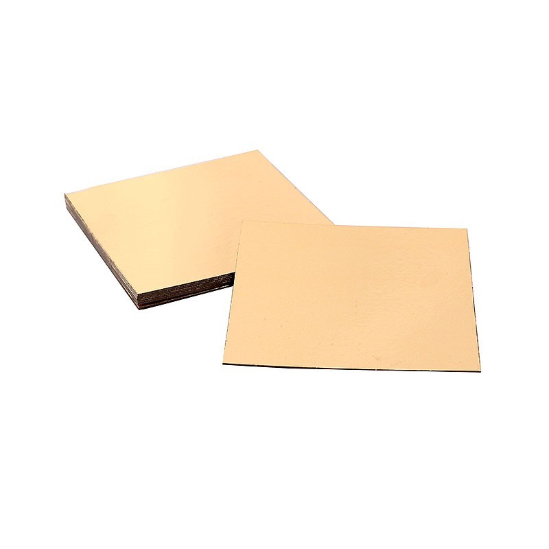 1 Tischset, karree, 32 x 32 cm ,gold
