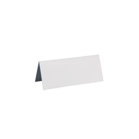 Marque place, carton, 3 x 7 cm, sachet de 10 pièces, noir