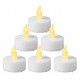 Set 6 led bianco più caldo diam. 4 cm