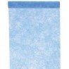 Tischläufer, "Fanon" türkis, 0.30 cm x  5 meter