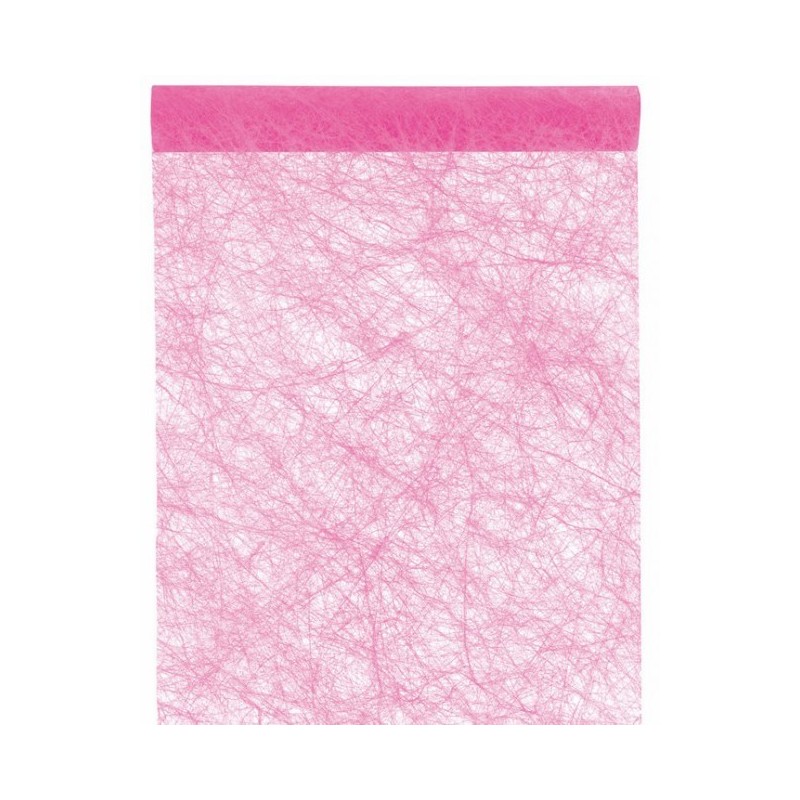 Chemin de table fanon fuchsia