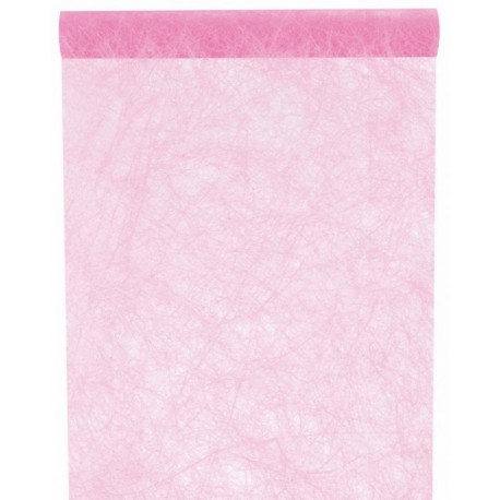 Tischläufer, "Fanon", pink, 30 cm x 5 meter