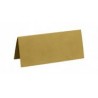 Segnaposto, cartone, 3 x 7 cm, sacchetto di 10 pezzi, oro
