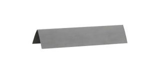 Marque place, carton, 3 x 7 cm, sachet de 10 pièces, gris