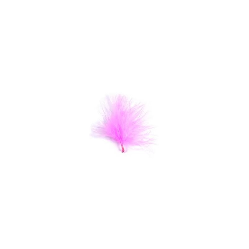20 Federn, pink, 7 cm