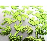 Confettis de table palmier, menthe (10grs)